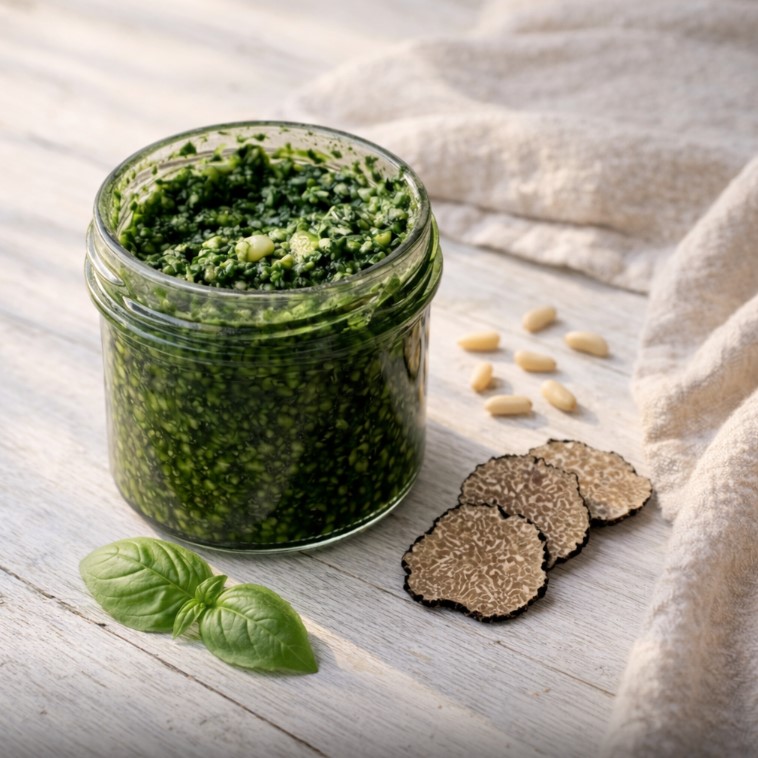 Соус песто Pesto Saporito с трюфелем 100 г