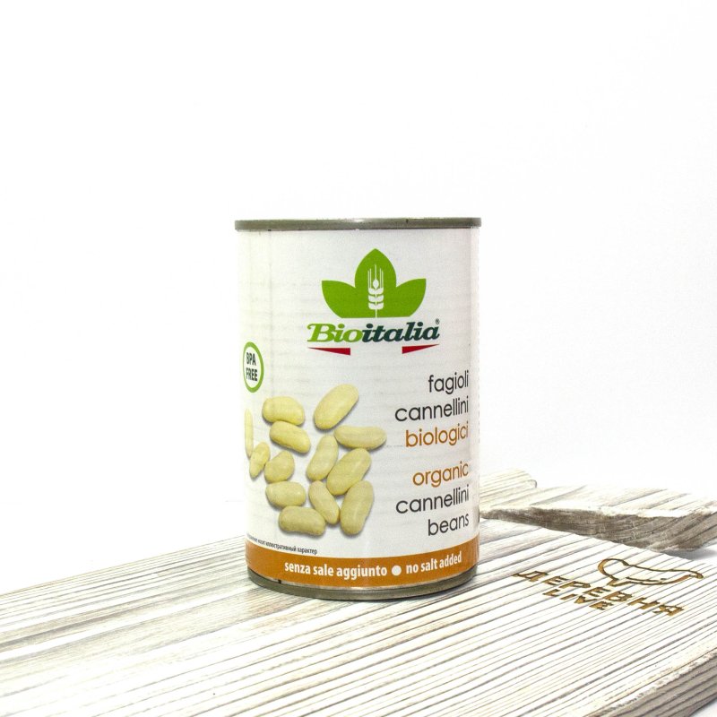 Фасоль белая Organic Bioitalia 400 г