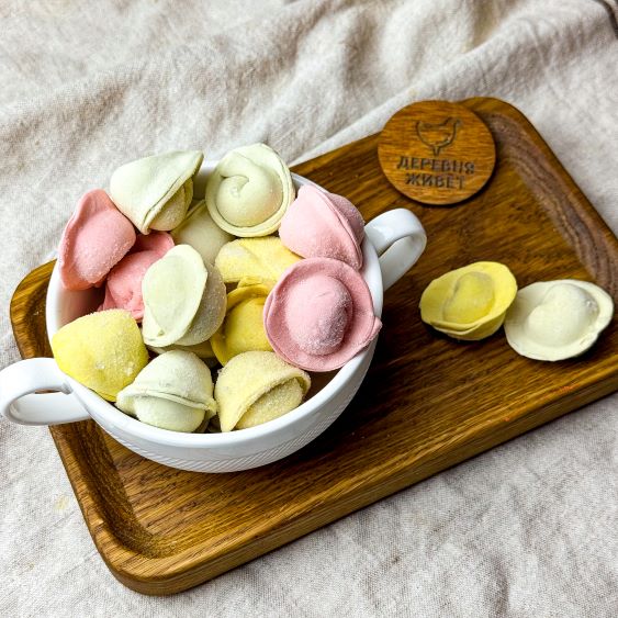 Пельмени "Малыш" разноцветные 450 г