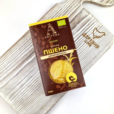 Пшено шлифованное Organic Arivera 500 г