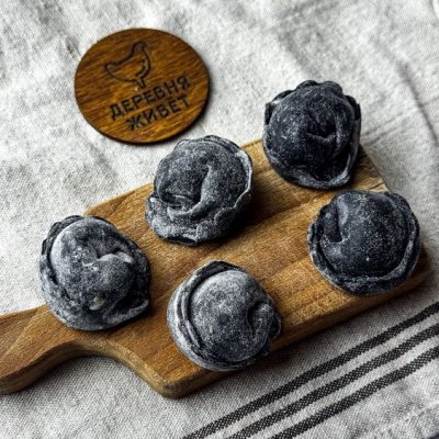 Пельмени королевская креветка курица "Знаменитая креветка" 480 г